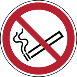 pictogramme Défense de fumer