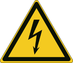 pictogramme Danger électricité